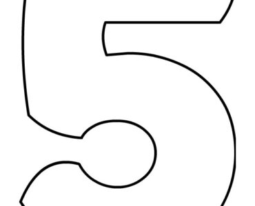 bubble letter 5