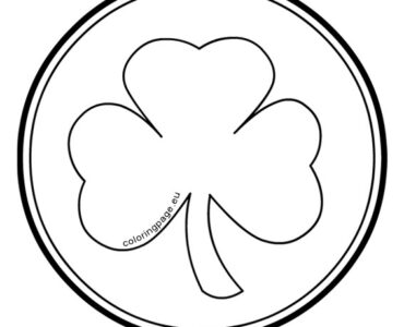 coin clover template