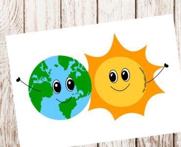 cute earth sun 2