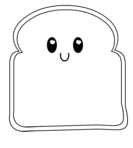 cute toast