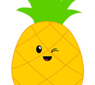 kawaii pineapple