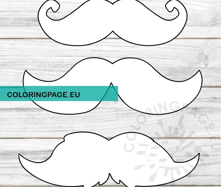 mustache shapes