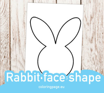 rabbit face template