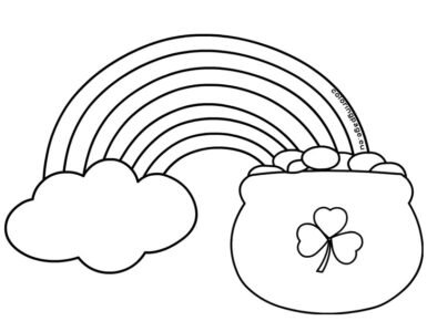 rainbow saint patrick day