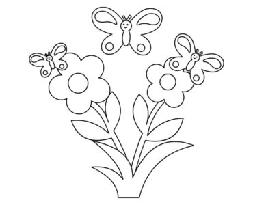 butterfly flower 1