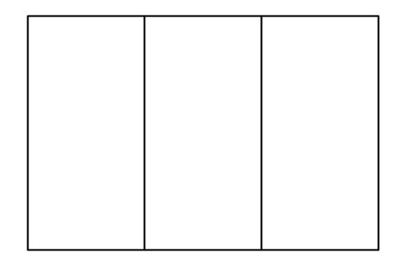 Free Italian flag template | Coloring Page