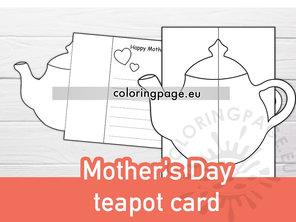 mothers day teapot card