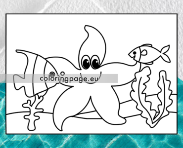 ocean coloring kindergarten