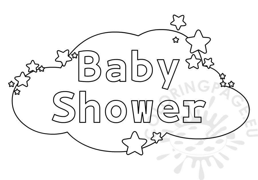 baby shower cloud