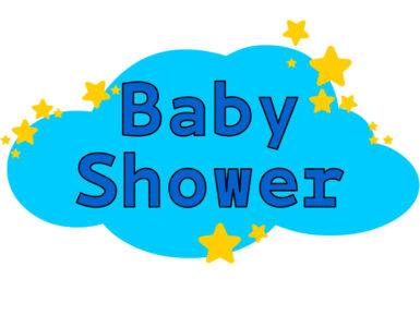 blue baby shower