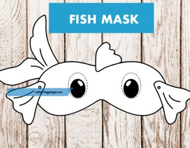 fish mask template