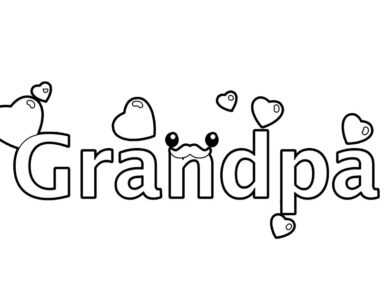 grandpa lettering