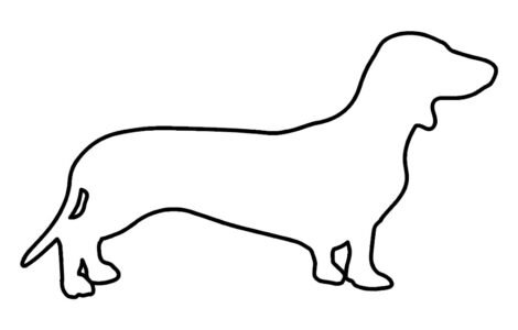 Dogs - Coloring Page