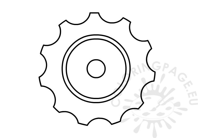 gear template