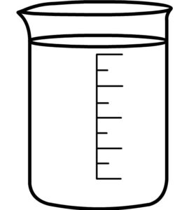 empty beaker clipart