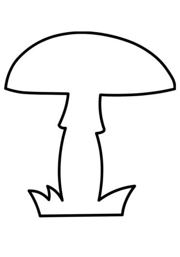 Toadstool pattern | Coloring Page