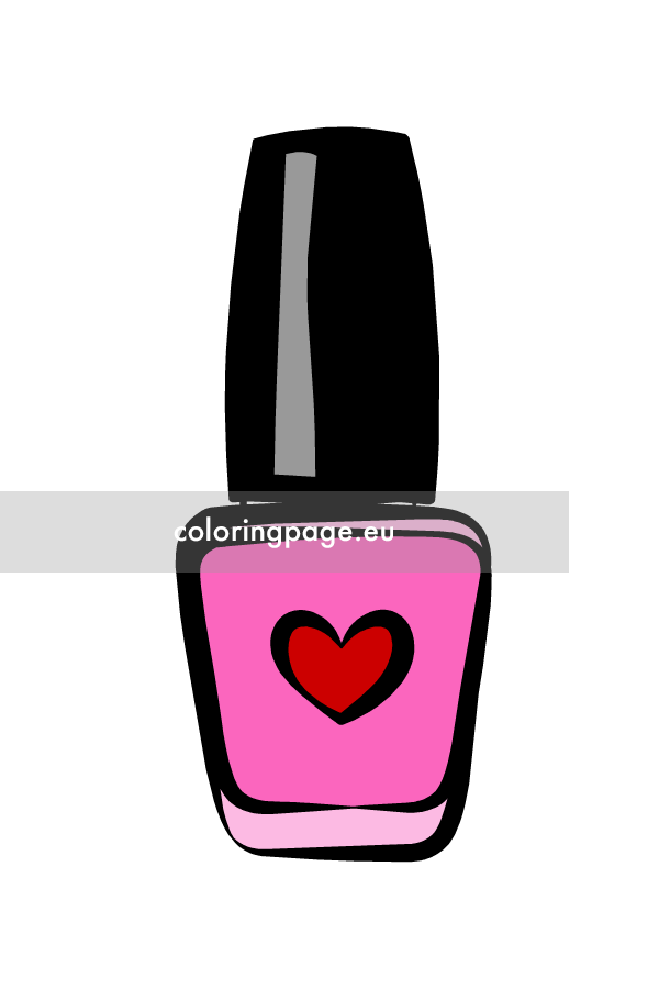 Pink Nail polish copia