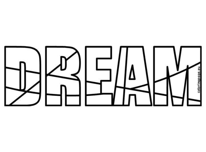 Dream | Coloring Page