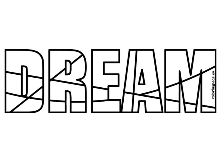 Dream | Coloring Page