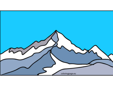 snowy mountain