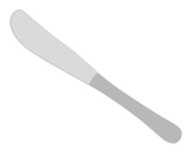 steel butter knife