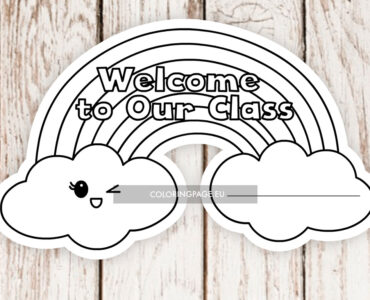 welcome door sign