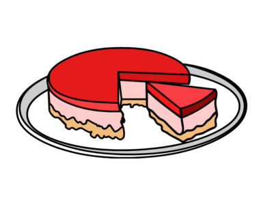 jelly cheesecake