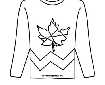maple leaf sweater