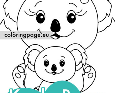 mother baby koala bear