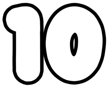 10 bubble letter
