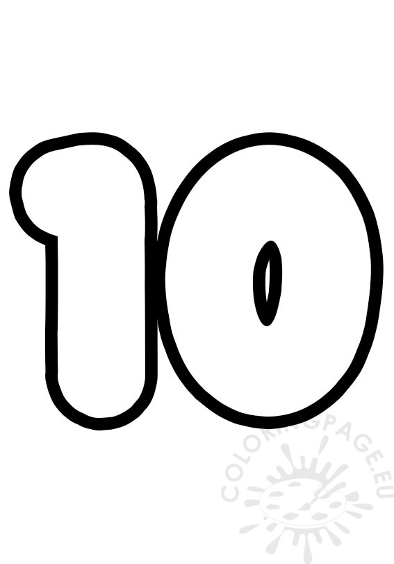 10 bubble letter