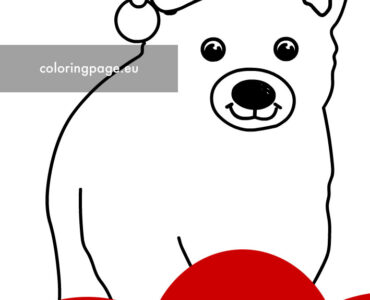 christmas polar bear 1