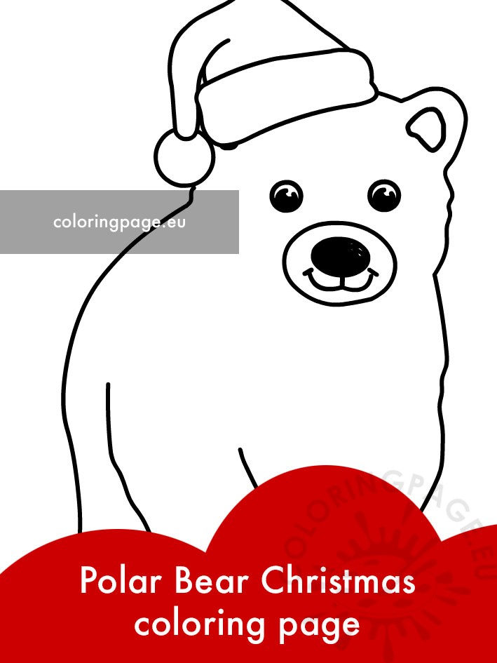 christmas polar bear 1