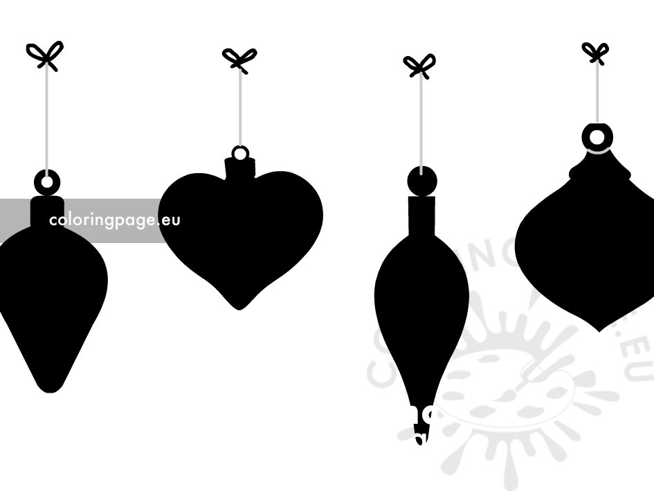 decoration vector silhouette