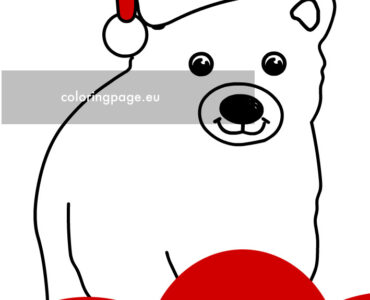 polar bear christmas image