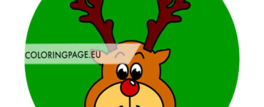 christmas hanging reindeer