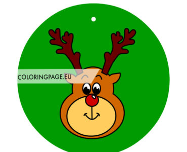christmas hanging reindeer