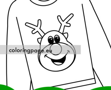 christmas jumper template