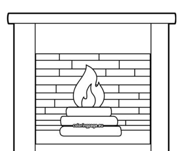 fireplace template