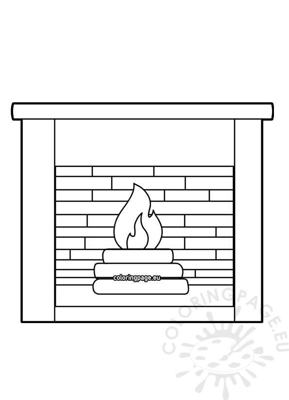 fireplace template