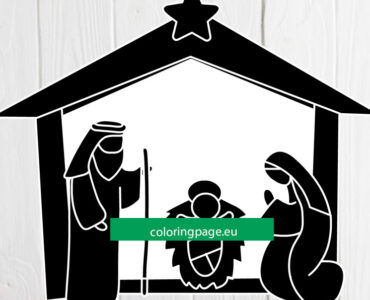nativity silhouette christmas