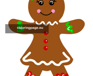 cute gingerbread girl