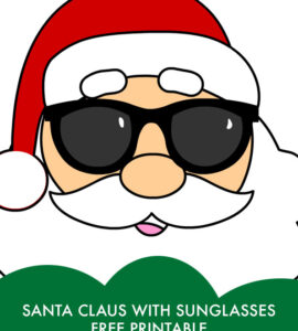 santa claus sunglasses