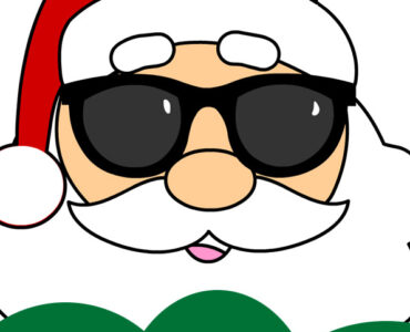 santa claus sunglasses