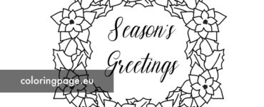 seasons greetings calligraphy