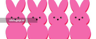 pink marshmallow bunny