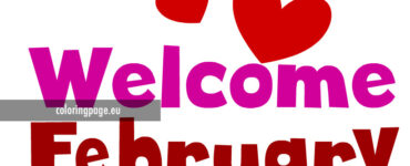 welcome february text