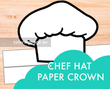 chef hat pape crown