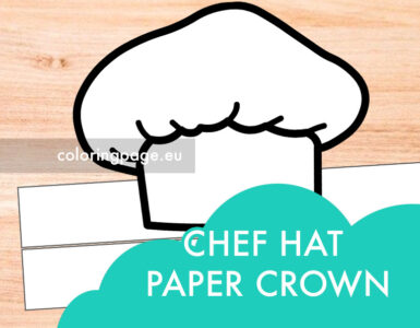 chef hat pape crown