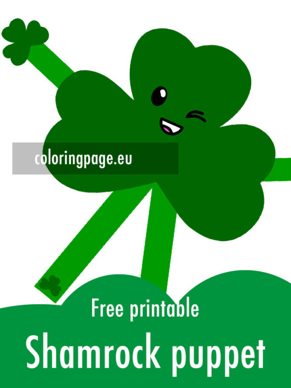 Shamrock Preschool | Coloring Page